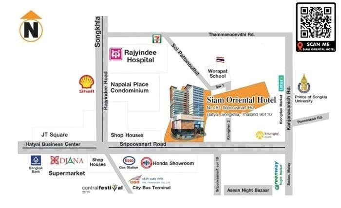 Siam Oriental Hotel Hat Yai Zewnętrze zdjęcie